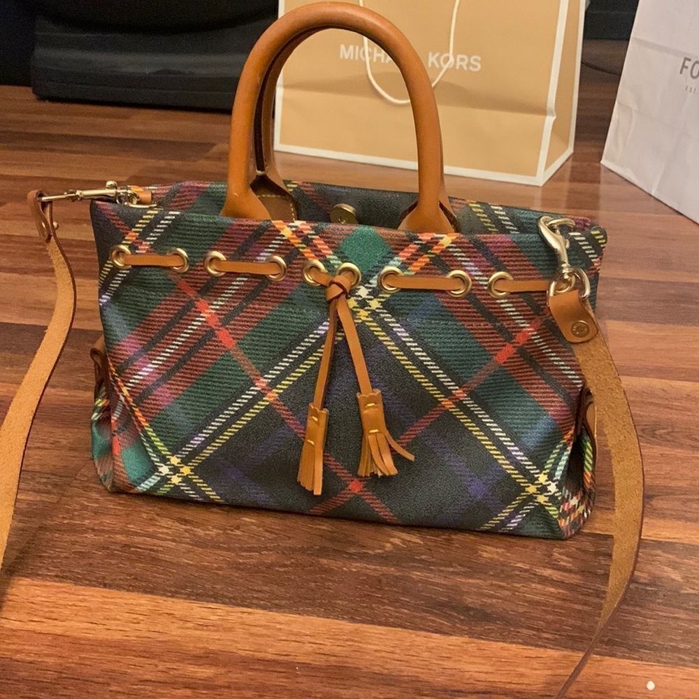 Dooney & Bourke Multicolor Plaid Bag